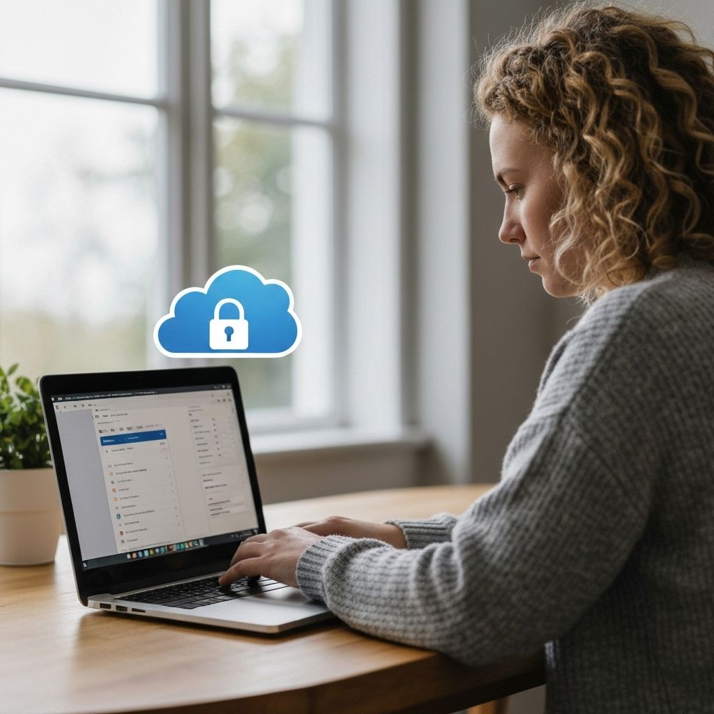Trabajo seguro con respaldo en la nube