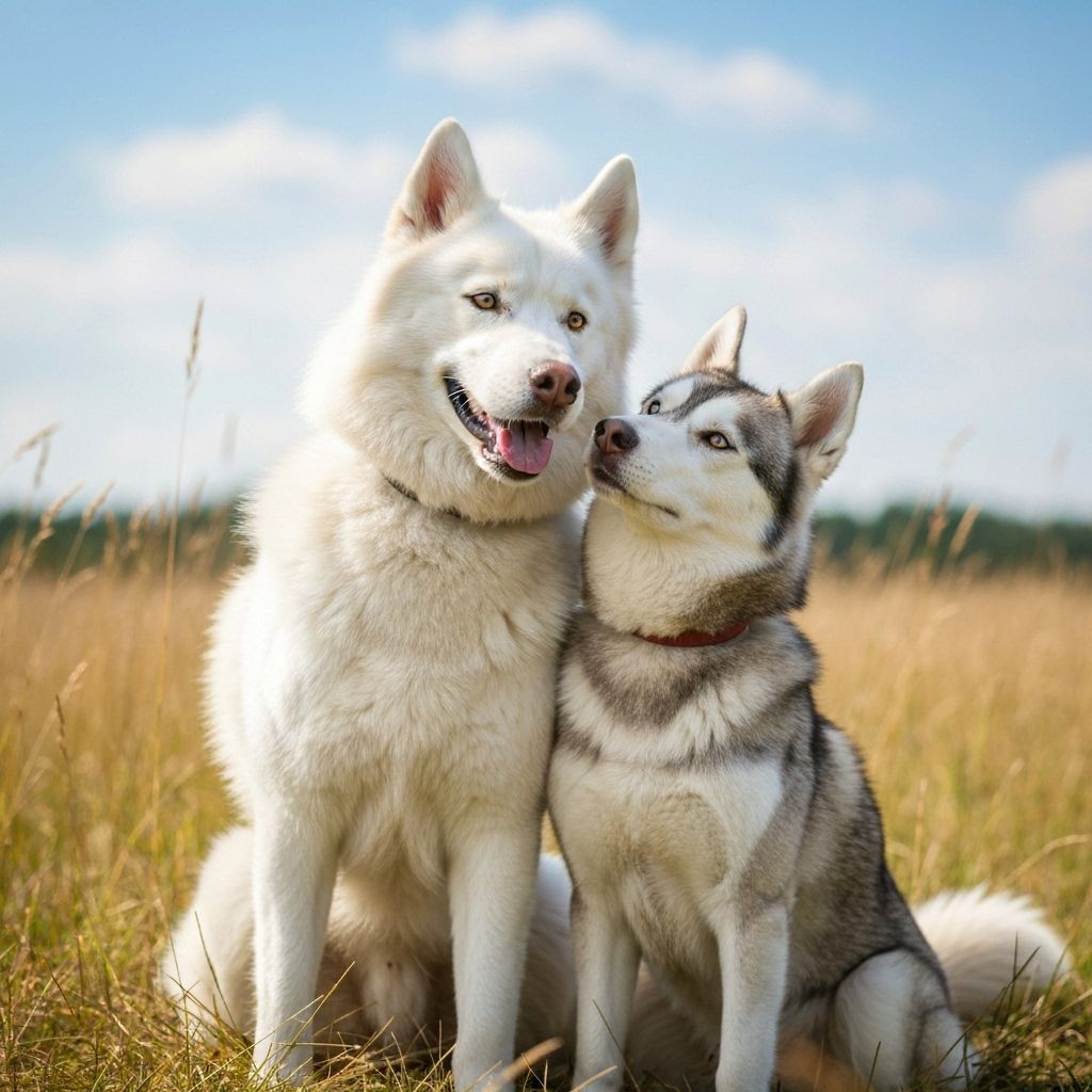 Kobu y Sia - Huskies Siberianos